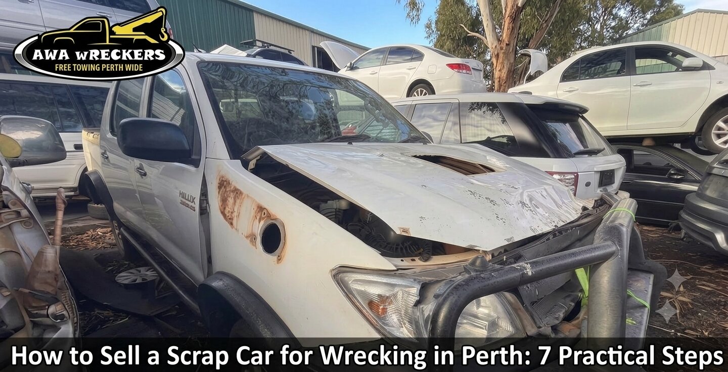 How to Sell a Scrap Car for Wrecking in Perth