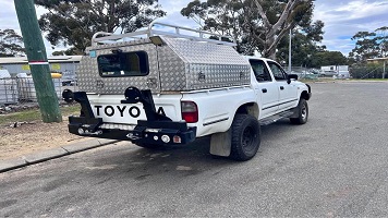 2001 Toyota Hilux 1KZ Rear Bar